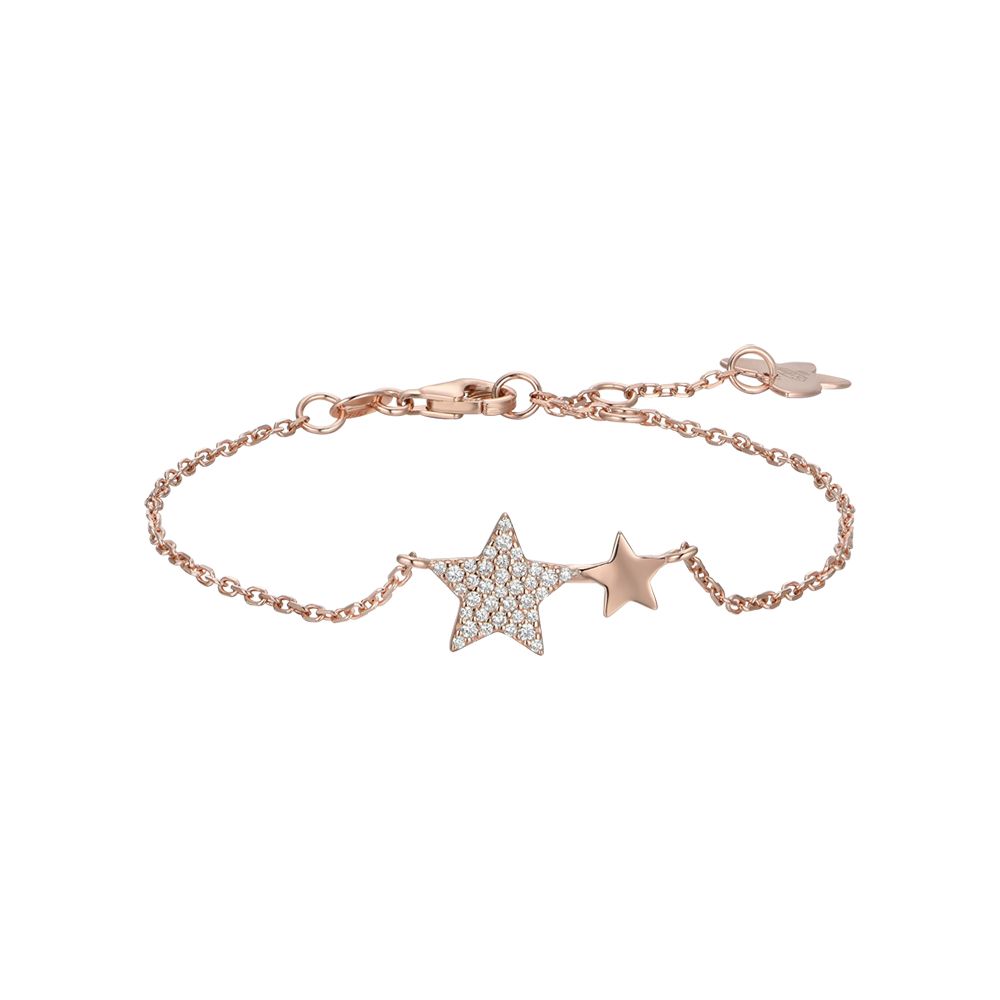 BRACCIALE DONNA IN ARGENTO CON STELLE Melitea