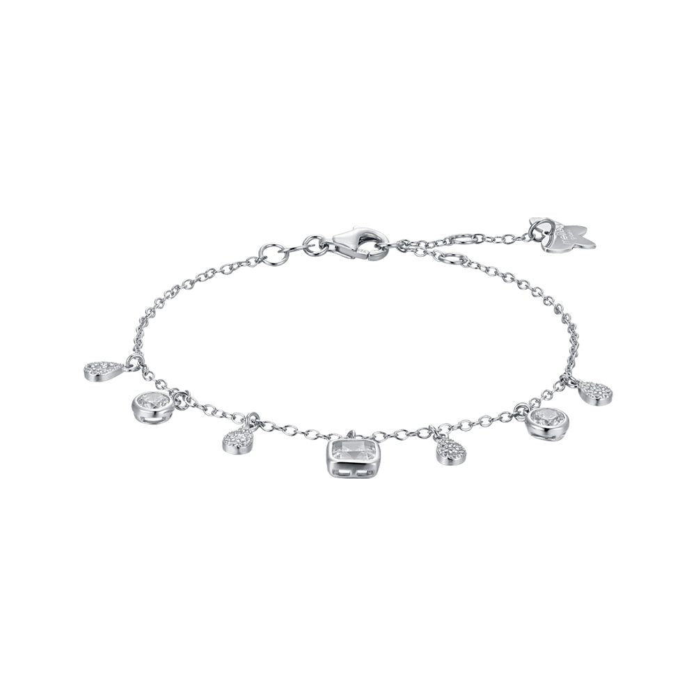 BRACCIALE DONNA IN ARGENTO CON ZIRCONI BIANCHI Melitea