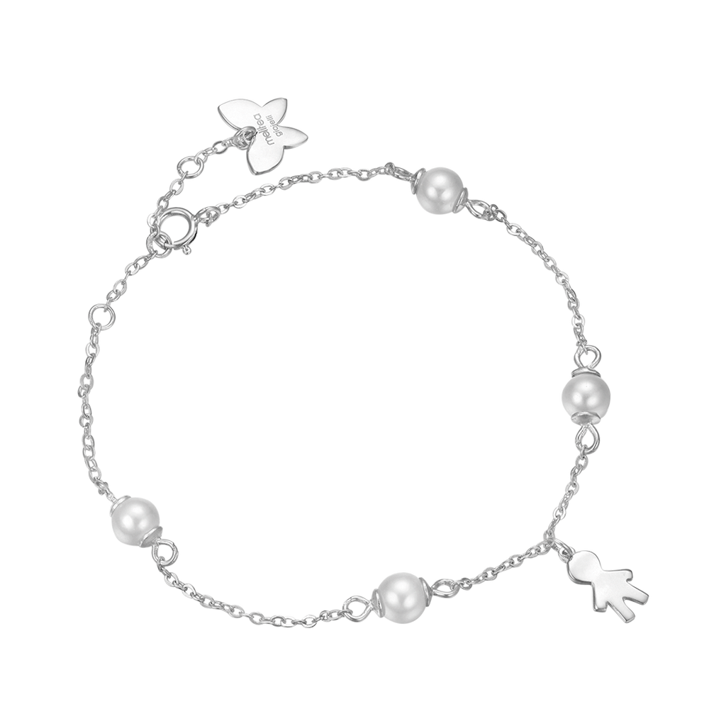 SILVER BRACELET WITH HOMAGE Melitea