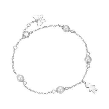 SILVER BRACELET WITH HOMAGE Melitea