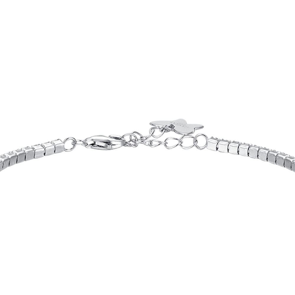 TENNIS BRACELET IN SILVER WITH WHITE ZIRCONES Melitea