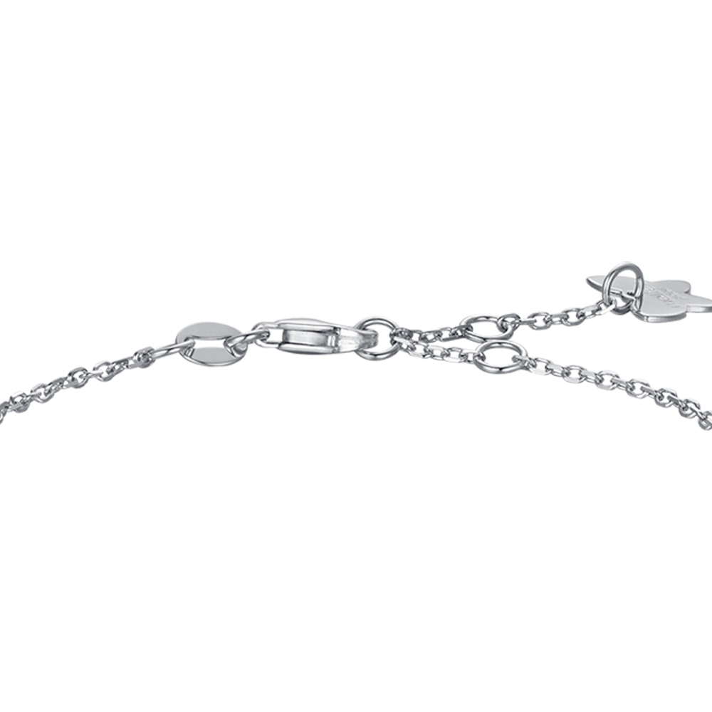 silver women's bracelet with stars melitea