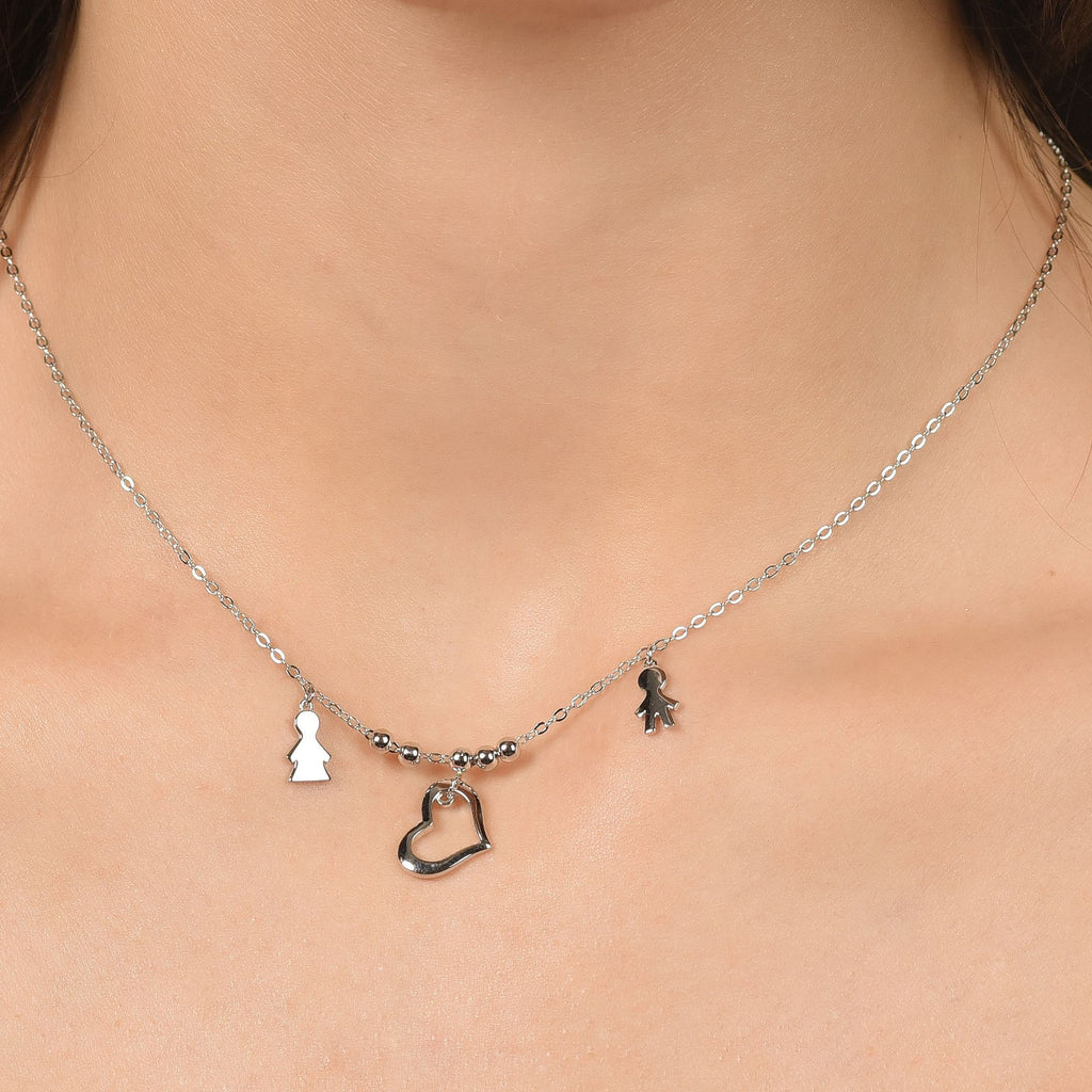 CHILDREN'S SILVER NECKLACE Melitea